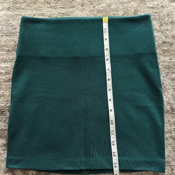 BCBGeneration Green Mini Skirt - Picture 6 of 9